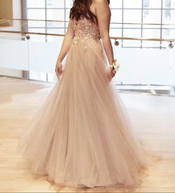 A-Line Tulle Prom Dress