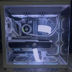 All White Custom Built Pc