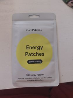 Kind Patches Energy Patches Extra Strong 30 Pack
