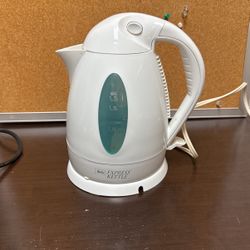 Melitta Express Kettle Cordless Electric 1.7 L White Tea Water Hot Beverages