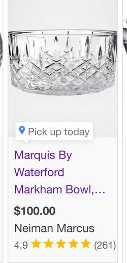 Marquis By Waterford Markham Bowl Crystal