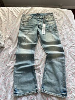 Purpe jeans flared