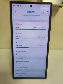 Samsung Galaxy S 24 Ultra Cracked Back
