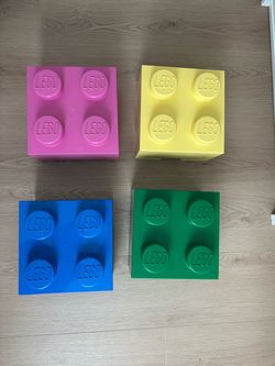 LEGO Large Storage Brick Boxes Set of 4