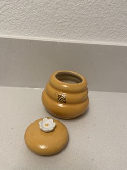 Ceramic Honey Pot with Lid
