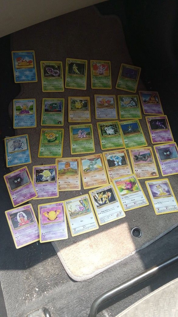 Pokemon Cards Original 1995