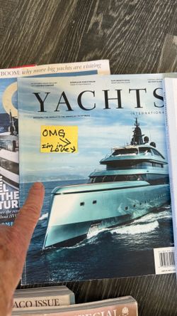 Yacht / Boat/Sailing/Cruising comes in handy box with lid magazines