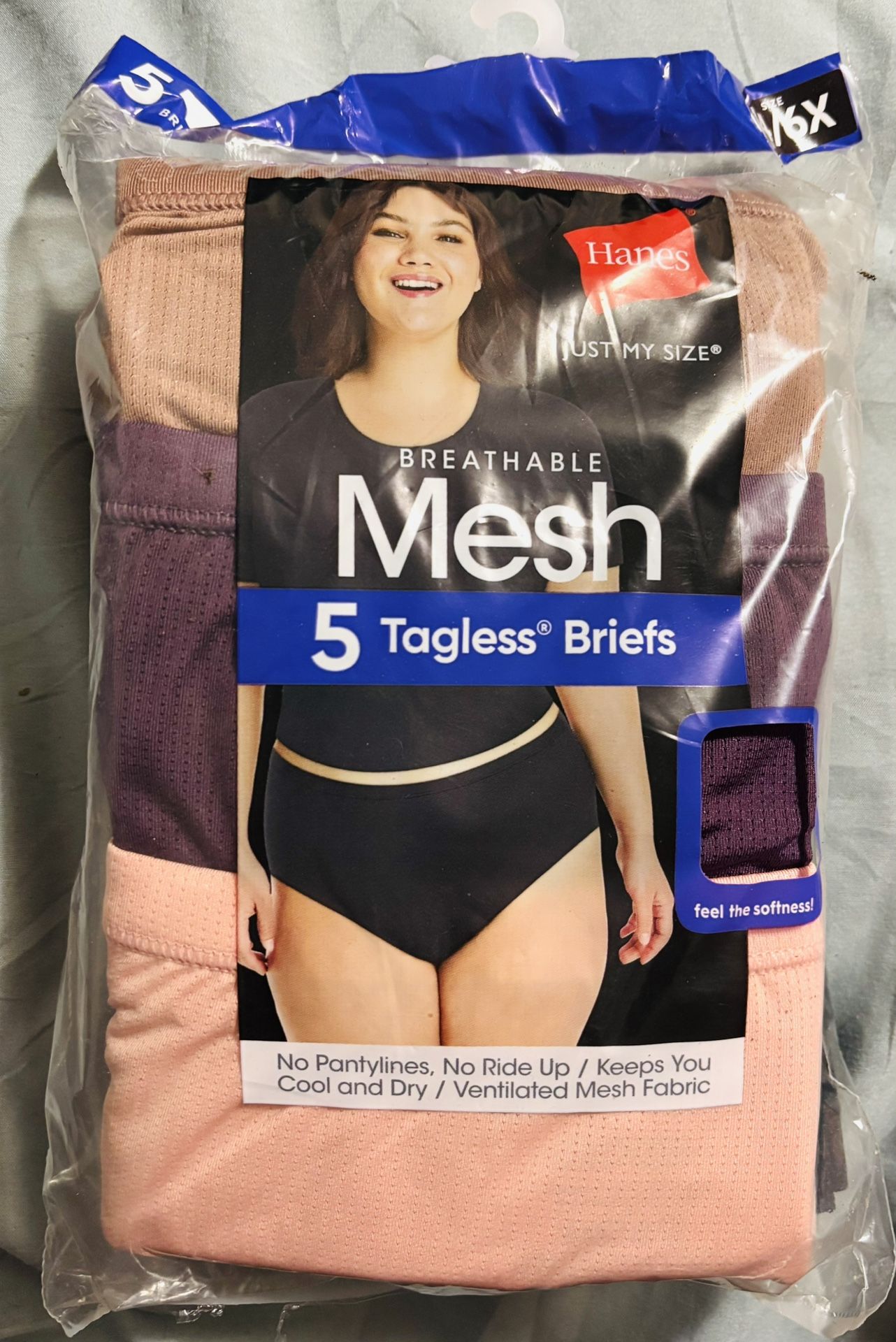 Hanes Mesh 5 Pack Briefs 