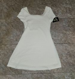 Art class girls all white dress new