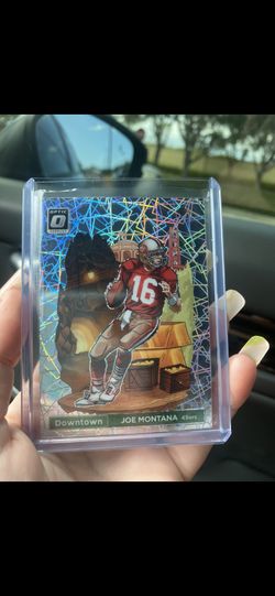 Don Russ Downtown Joe Montana Card
