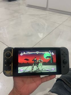 I'm selling a Switch console with everything shown in the photos; I'm including an extra Mario edition controller. I'm selling it for 140, or I'd trad