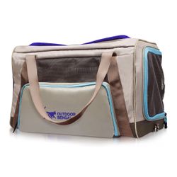 TSA Approved Travel Pet Carrier with Top & Side Openings for Plane or Car
