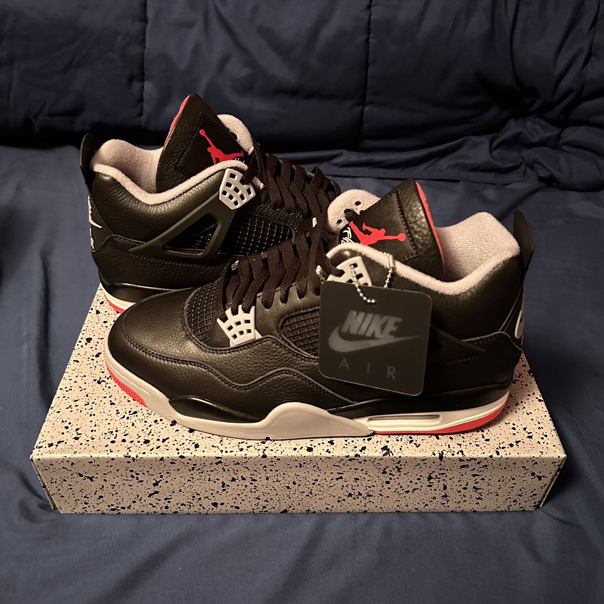 Air Jordan 4 ‘Bred Reimagined’ Size 10.5M