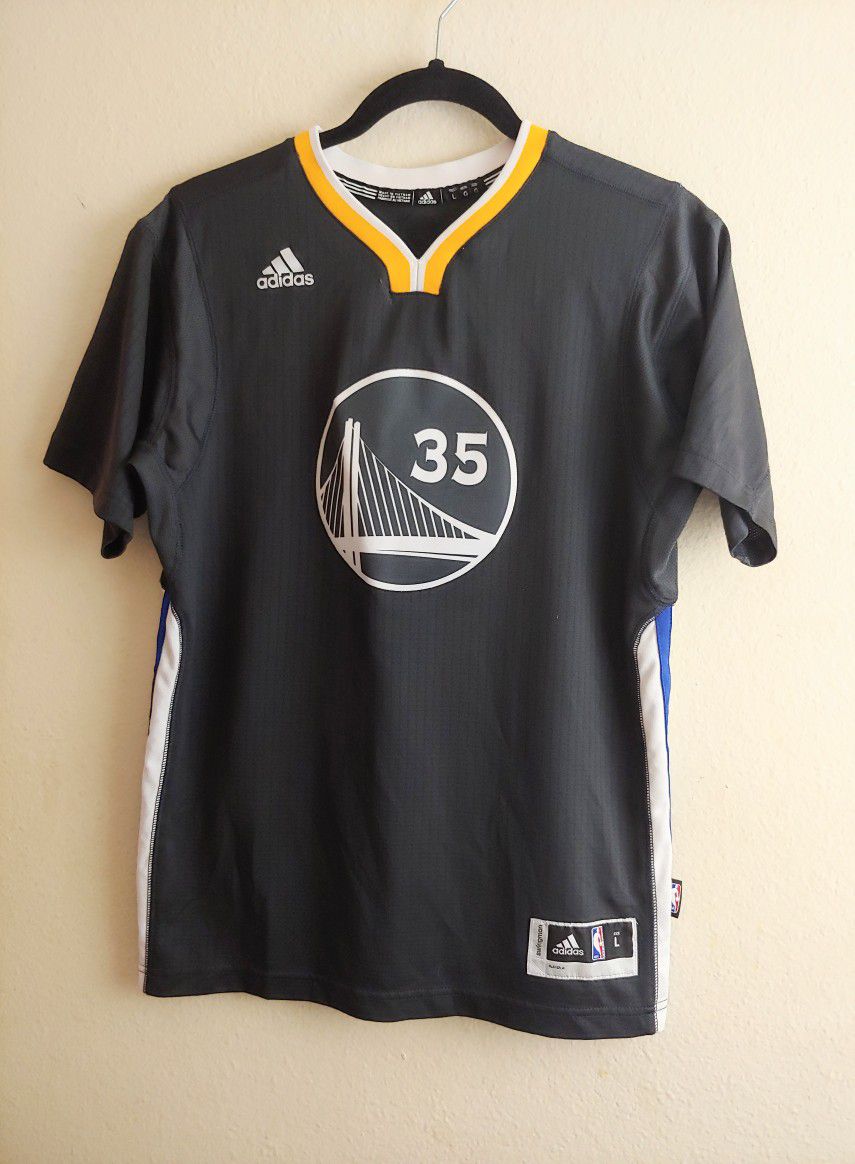 Kevin Durant Golden State Warriors Adidas Swingman Slate Jersey Youth Large