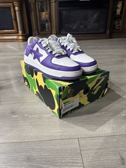 Purple Bapesta Size 11