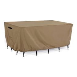 Rectangle Outdoor Furniture Patio Cover 74''L x 47''W x 27.8''H 