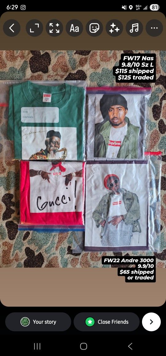 Supreme Photo Tees