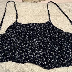 Floral Wrap Tank