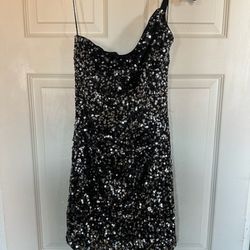 Sequined Cocktail Dress (Size Medium)