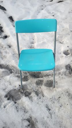 Blue Foldable Chair
