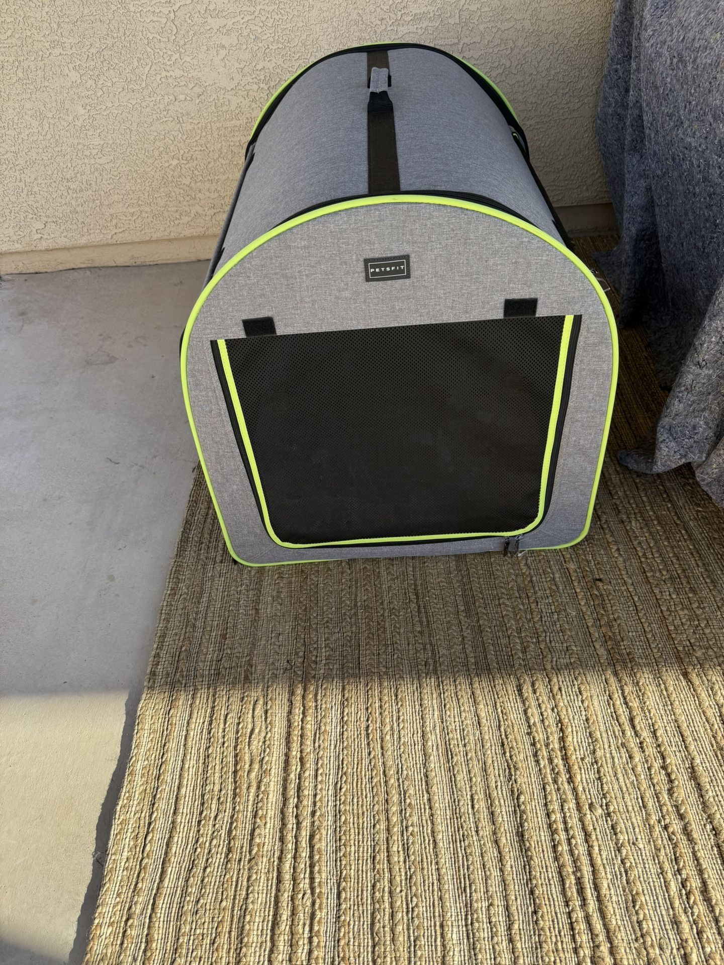 Petsfit Medium Soft Portable Dog Crate/Cat Crate/Foldable Pet Kennel/Indoor Outdoor