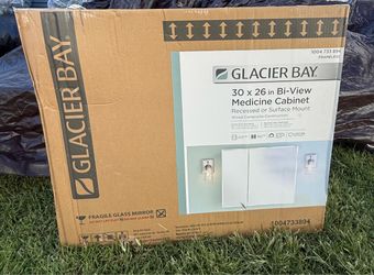 Glacier Bay 30x26 Bi-View Medicine Cabinet