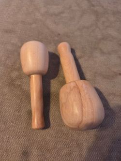 Set of 2 Dapping Punches for Jewelry Making