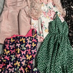 Girl Dresses Size 7-8 Bundle 