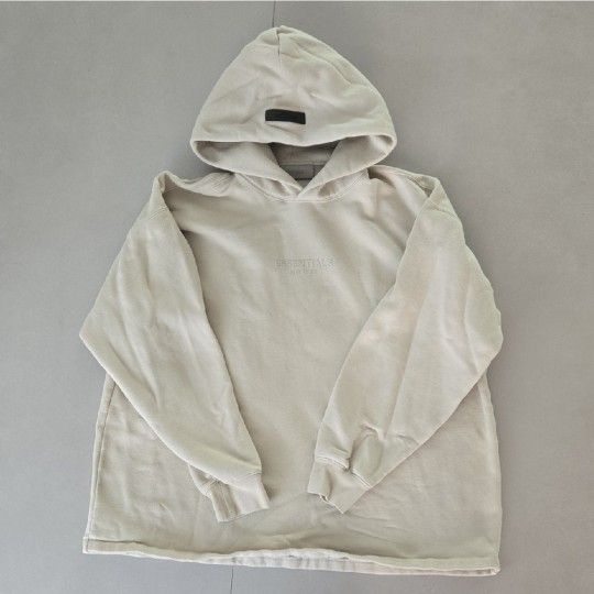Essentials 'FOG' Light Tan Hoodie for Men Size M