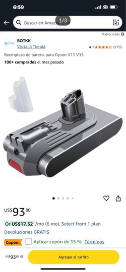 Battery replacement for Dyson V11 V15