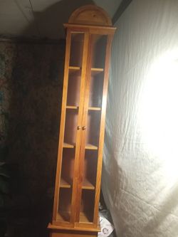 5 Ft Tall Jewelry Cabinet $30