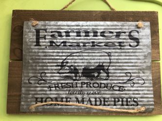 Farm market Sign