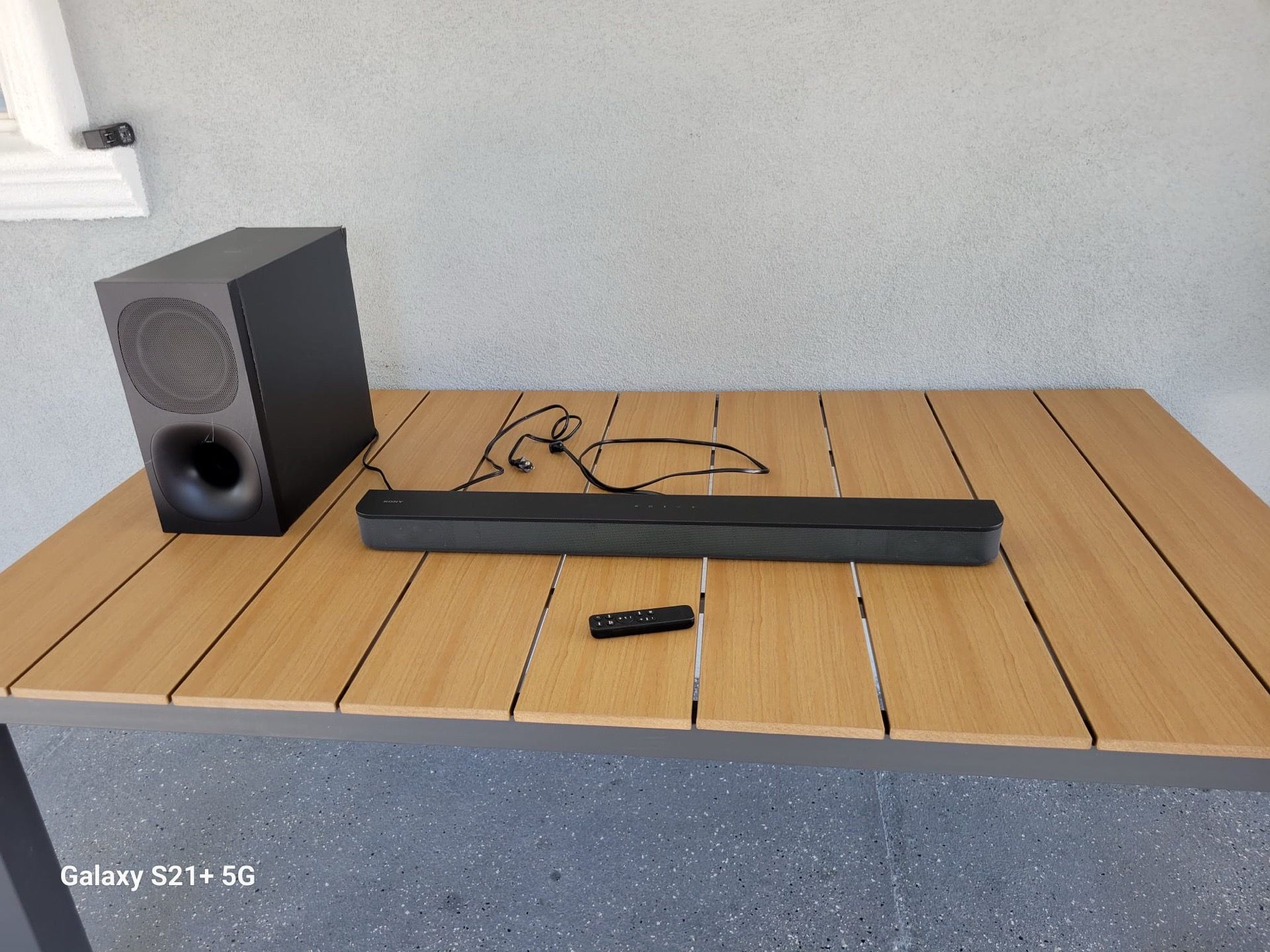 Sony Bluetooth soundbar HDMI