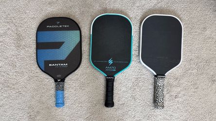 3 Pickleball Paddles