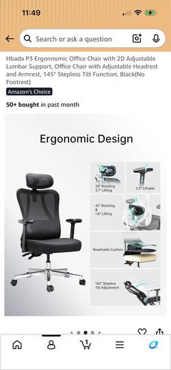 Hbada chair