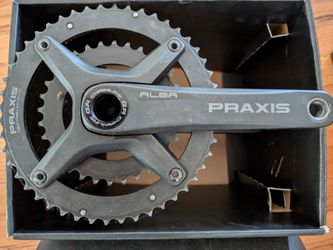 Praxis chainring and crank