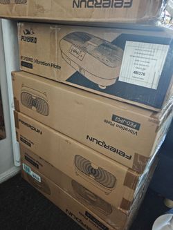 Vibration plate exercise machine/ maquinas nuevas de ejercicio