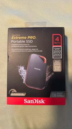Sandisk.   Extreme Pro.  Portable SSD