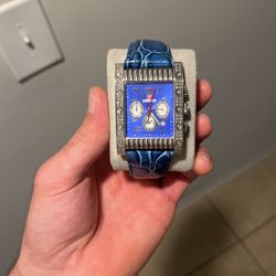 Swiss Play Watch With Diamond Bezel In Perfect Condition