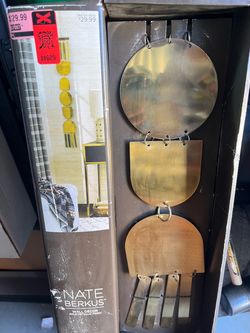 Nate Burkus Gold wall decor