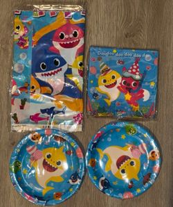 Baby Shark Party Decoration Set - 41 pcs Birthday Decor