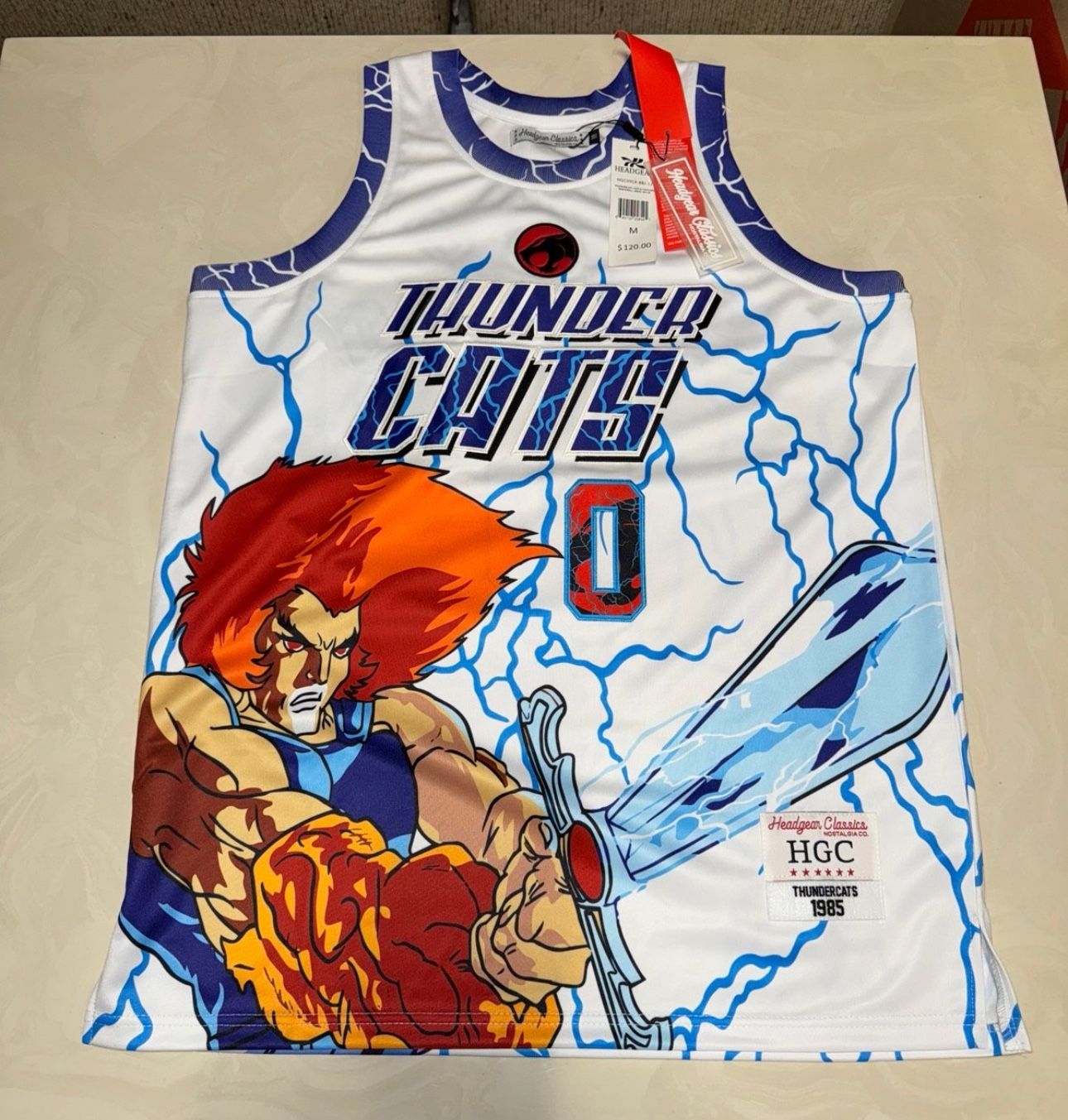Thunder Cats Jerseys HGC New with Tags size Medium