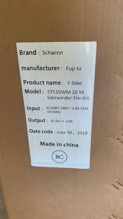 Electric Schwinn Electric bike