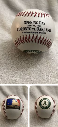 Oakland A’s 1994 Opening Day Baseball Limited Edition