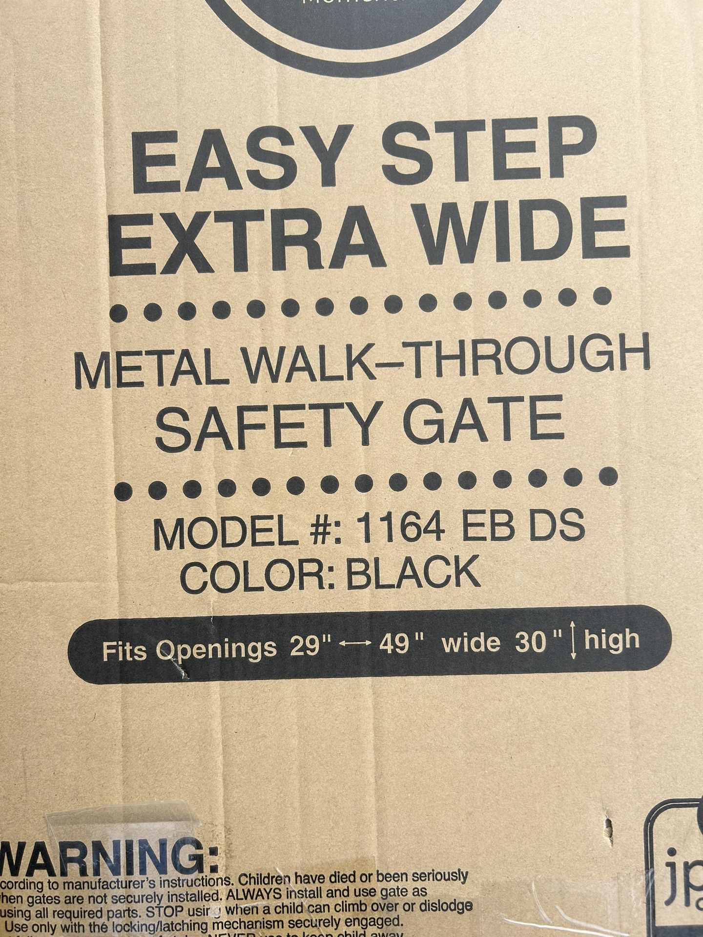 Metal baby gate Extra Wide