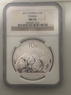 2013 ms70 panda coin