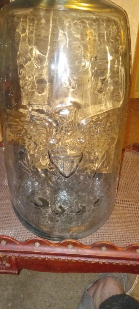 4gal Mason Jar Old And Box
