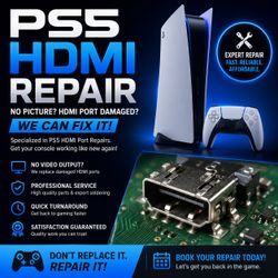PlayStation 5 PS5 HDMI port