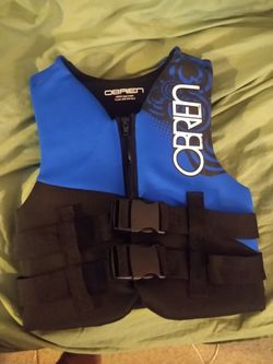 O'Brian Youth Child Ski Vest 50-90 Lbs Life Preserver
