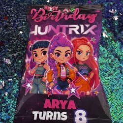 Huntrix Kpop Party Treats Theme